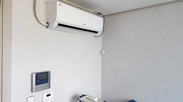 동작구 흑석로 셀러디 원룸 벽걸이 에어컨 청소 현장